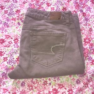 American Eagle light brown jeans